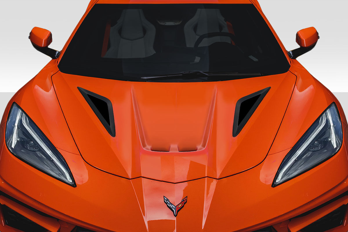 Duraflex Savannah Style Fiberglass/FRP Hood for 2020-2023 Chevrolet Corvette - 119297