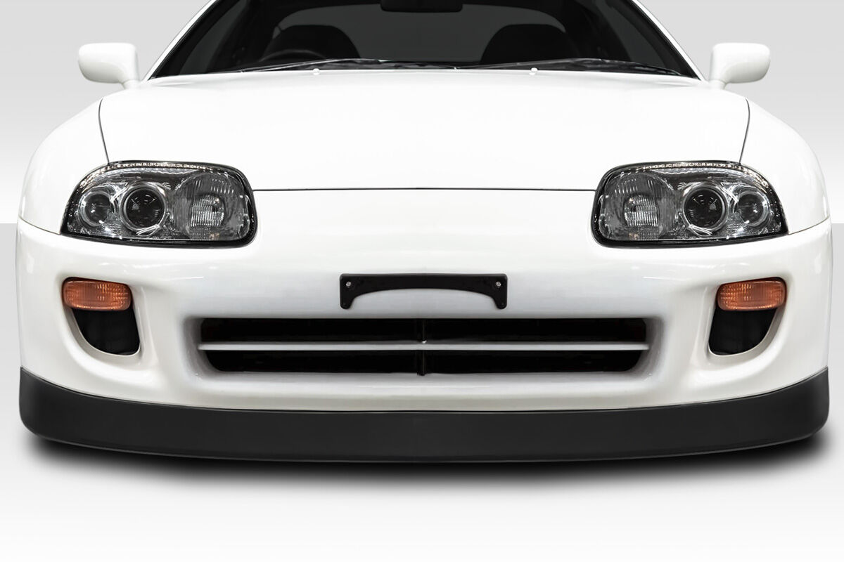 Duraflex Advancer Style Fiberglass/FRP Front Bumper Lip/Add On for 1993-1998 Toyota Supra - 119345