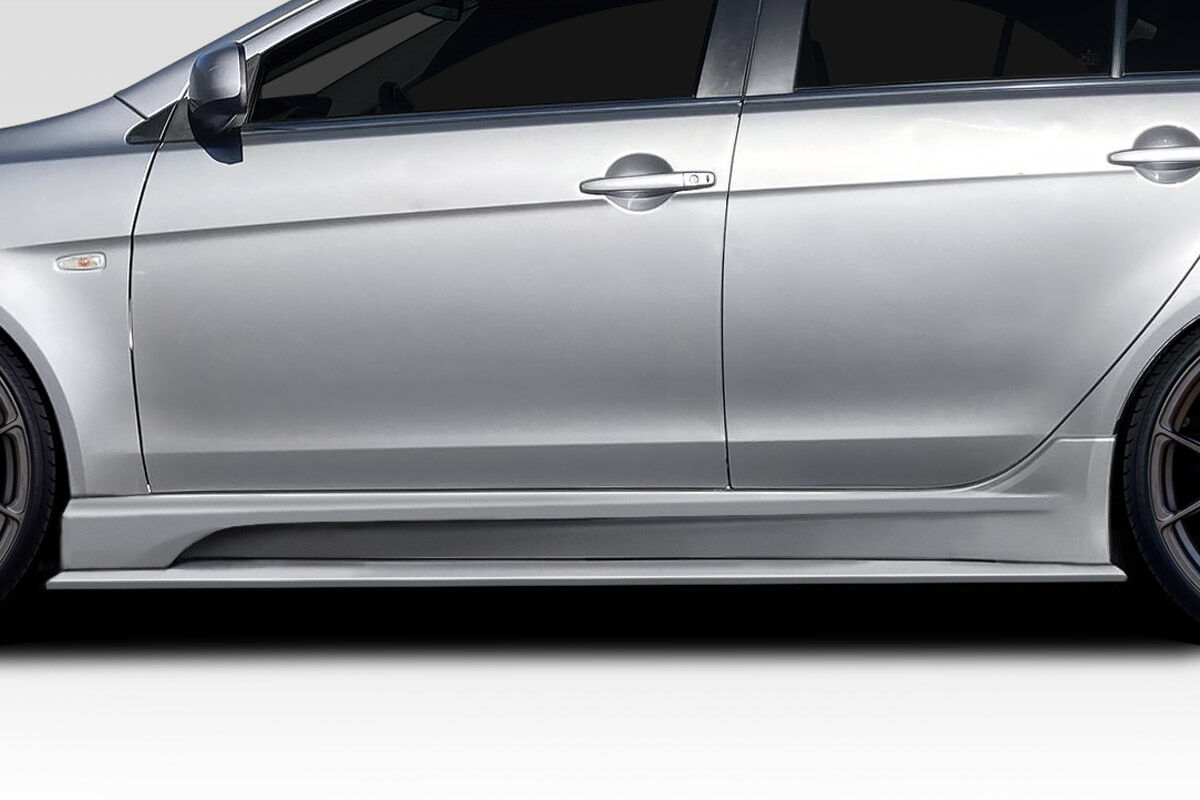 Duraflex Vantix Style Fiberglass/FRP Side Skirts for 2008-2017 Mitsubishi Lancer - 119378
