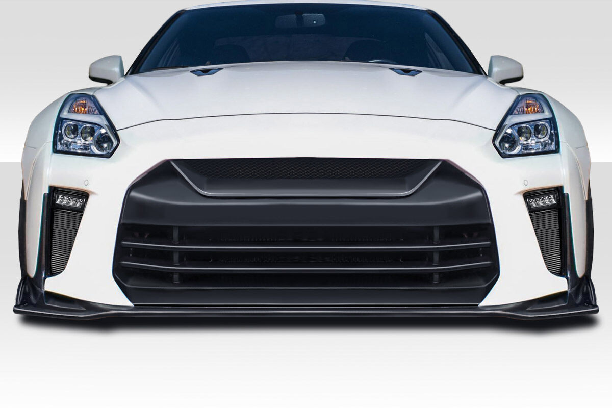 Duraflex Stealth Style Fiberglass/FRP Front Bumper for 2017-2021 Nissan GTR - 119391