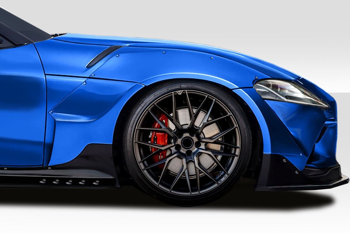Duraflex Goblin Style Fiberglass/FRP Fenders for 2020-2023 Toyota Supra - 119411