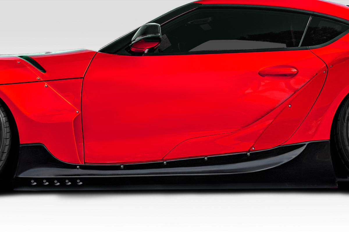 Duraflex Goblin Style Fiberglass/FRP Side Skirts for 2020-2023 Toyota Supra - 119412