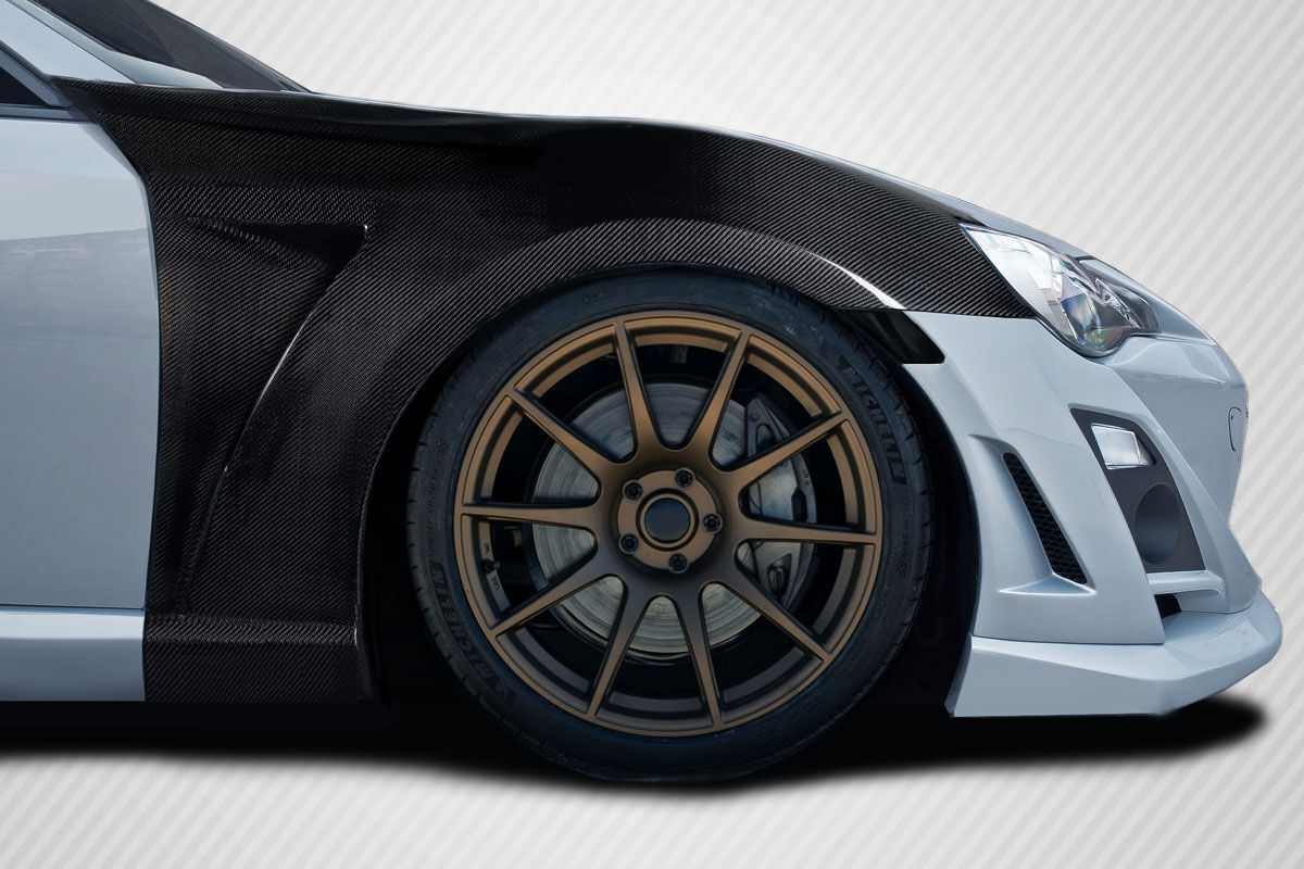Carbon Creations Vantix Style Carbon Fiber Fenders for 2013-2020 Scion FRS - 119425