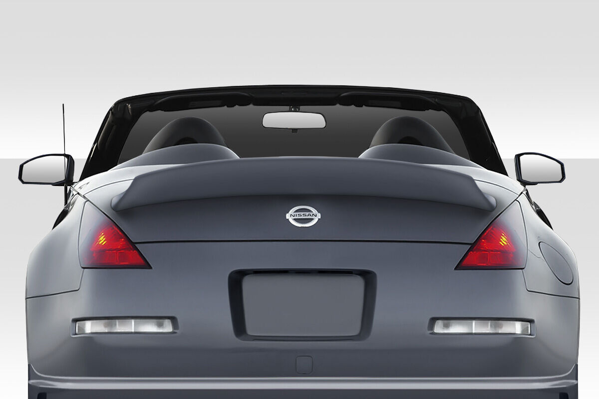 Duraflex V Speed Style Fiberglass/FRP Spoiler/Wing for 2003-2008 Nissan 350Z Convertible. - 119757