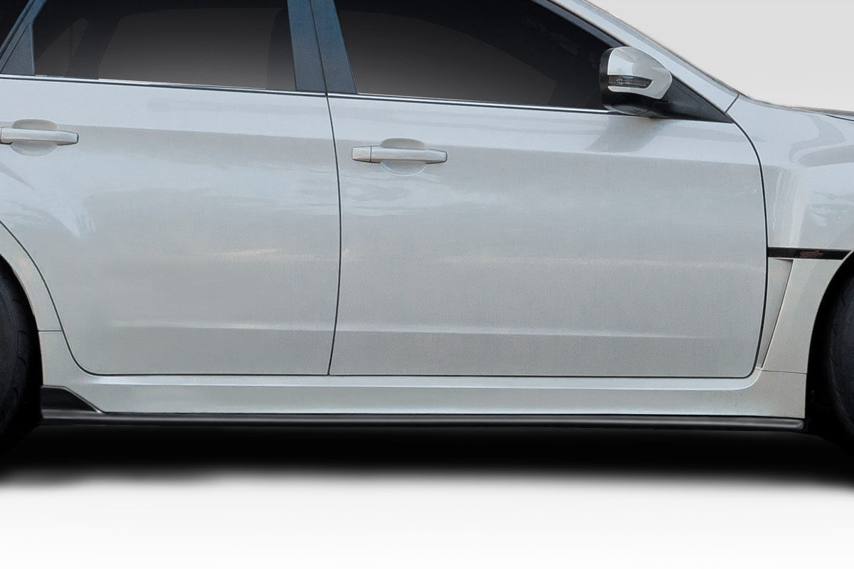 Duraflex STI S206 Style Fiberglass/FRP Side Skirts for 2008-2014 Subaru WRX - 119831