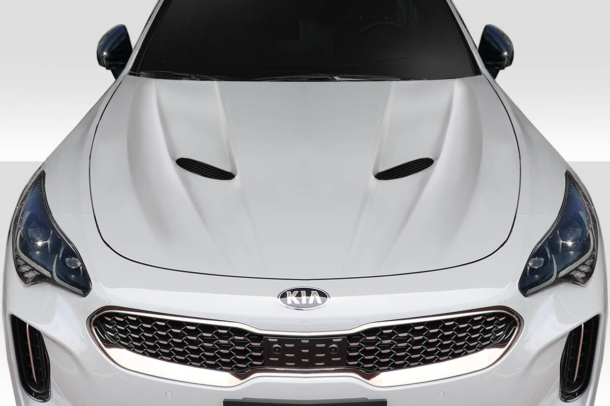 Duraflex Executive Style Fiberglass/FRP Hood for 2018-2023 Kia Stinger 4DR. - 119842