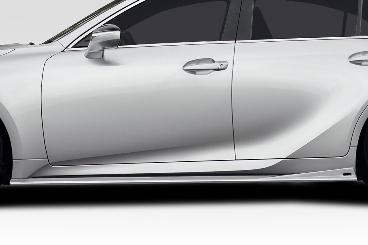 Duraflex Geisha Style Fiberglass/FRP Side Skirts for 2021-2023 Lexus IS - 119904