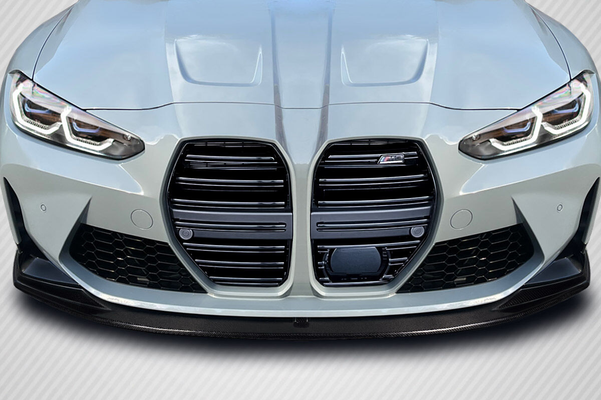 Carbon Creations N-Driven Style Carbon Fiber Front Bumper Lip/Add On for 2021-2023 BMW M3 - 119913