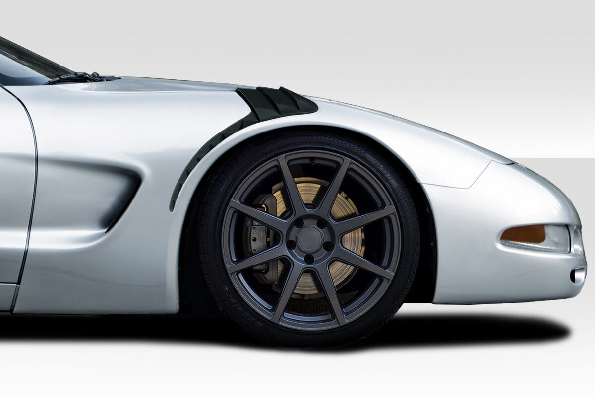 Duraflex GT3RS Look Style Fiberglass/FRP Fenders for 1997-2004 Chevrolet Corvette - 120028