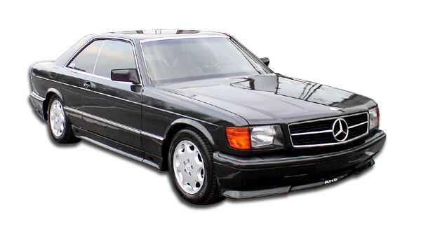 1981-1991 Mercedes S Class W126 4DR Duraflex AMG Look Front Bumper Cover (euro spec) - 1 Piece
