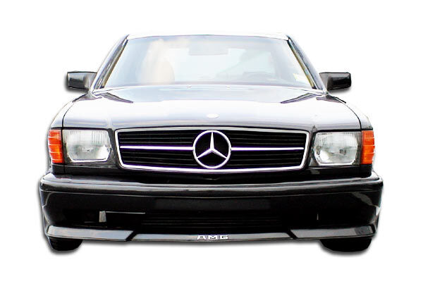 1981-1991 Mercedes S Class W126 4DR Duraflex AMG Look Front Bumper Cover (euro s