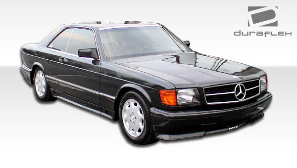 1981-1991 Mercedes S Class W126 2DR Duraflex AMG Look Side Skirts Rocker Panels - 4 Piece