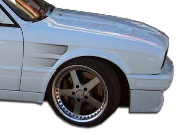 1984-1991 BMW 3 Series E30 2DR 4DR Duraflex GT Concept Fenders - 2PC - 104415