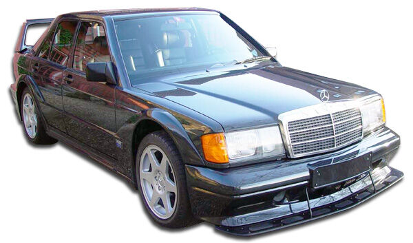 1984-1993 Mercedes 190 W201 Duraflex Evo 2 Wide Body Front Bumper Cover - 1PC -