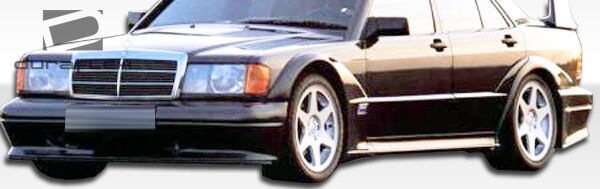 1984-1993 Mercedes 190 W201 Duraflex Evo 2 Wide Body Front Bumper Cover - 1 Piece