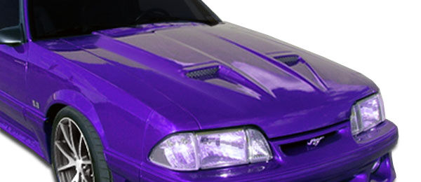 1987-1993 Ford Mustang Duraflex Mach1 Hood - 1PC - 104175