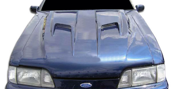 1987-1993 Ford Mustang Duraflex Mach 2 Hood - 1PC - 104823