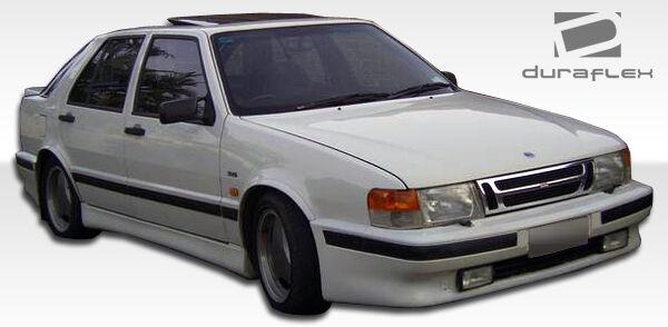 1986-1991 Saab 9000 Duraflex Turbo Look Side Skirts Rocker Panels - 2 Piece - Clearance Item