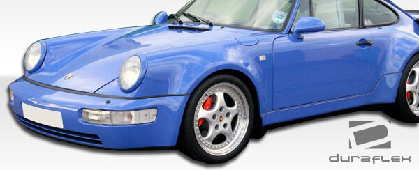 1989-1994 Porsche 964 Duraflex Turbo Look Front Bumper Cover - 1 Piece