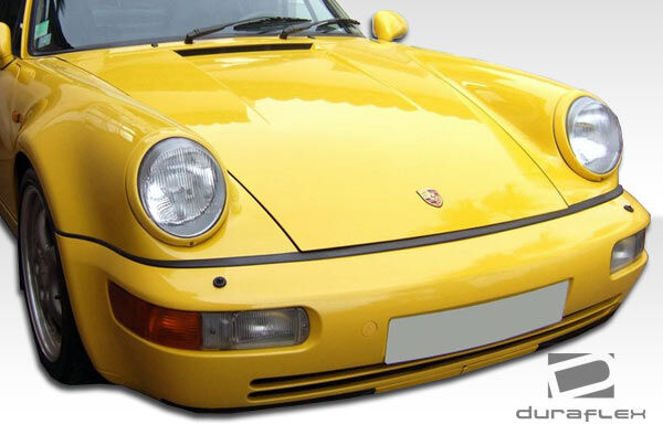 1989-1994 Porsche 964 Duraflex Turbo Look Front Bumper Cover - 1 Piece