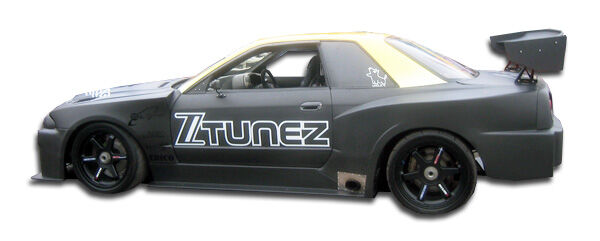 Duraflex R34 GTR500 Style Fiberglass/FRP Side Skirts for 1989-1994 Nissan Skyline 2DR. - 104151