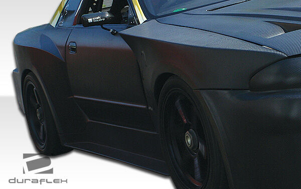 1989-1994 Nissan Skyline 2DR R32 Duraflex R34 GTR500 Conversion Side Skirts Rocker Panels - 2 Piece - Clearance Item