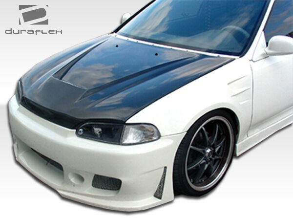 1992-1995 Honda Civic Duraflex B-2 Front Bumper Cover - 1 Piece
