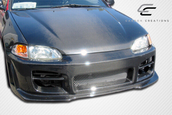 1992-1995 Honda Civic 2DR / HB Carbon Creations OEM Look Hood - 1 Piece
