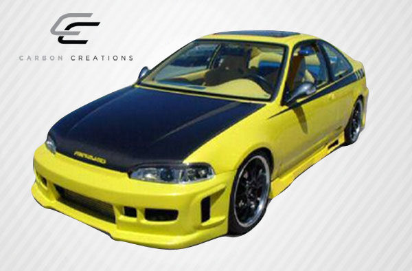 1992-1995 Honda Civic 2DR / HB Carbon Creations OEM Look Hood - 1 Piece