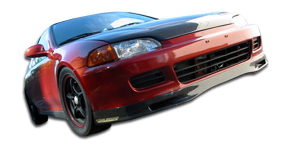1992-1995 Honda Civic 2DR / HB Carbon Fiber Spoon Style Front Lip Under Spoiler