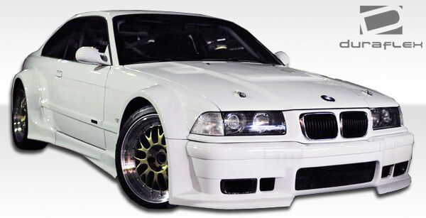 1992-1998 BMW 3 Series E36 2DR Duraflex GT500 Wide Body Rear Fender Flares - 2 Piece