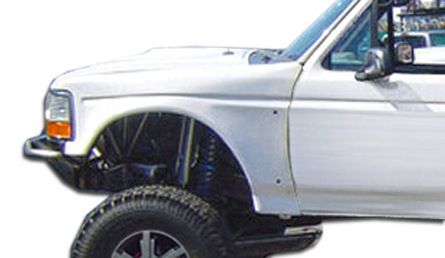 1992-1996 Ford F-150 Duraflex 4.5" Off Road Bulge Front Fenders - 2PC - 106463