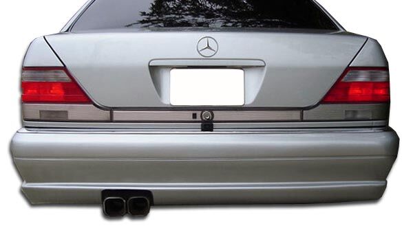 1992-1999 Mercedes S Class W140 Duraflex W-1 Rear Bumper Cover - 1PC - 105384