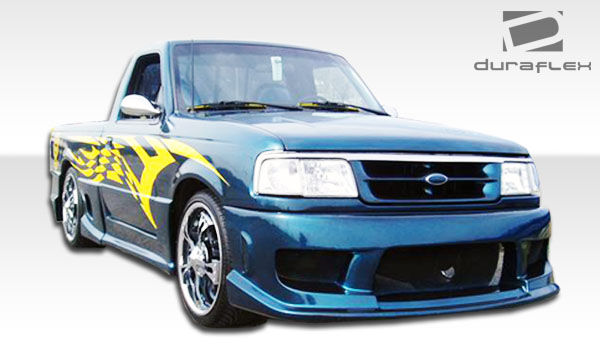 1993-1997 Ford Ranger Duraflex Drifter Front Bumper Cover - 1 Piece