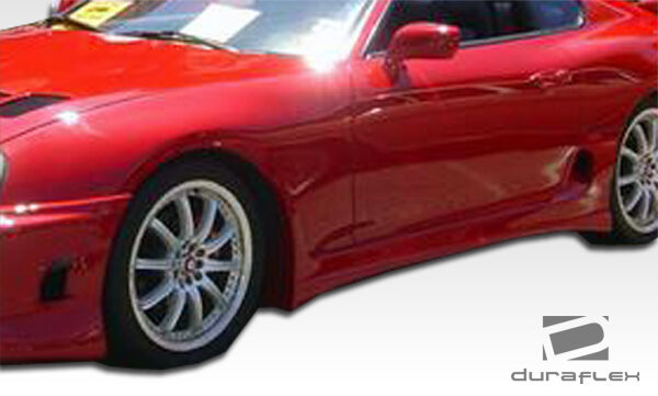1993-1998 Toyota Supra Duraflex Bomber Side Skirts Rocker Panels - 2 Piece