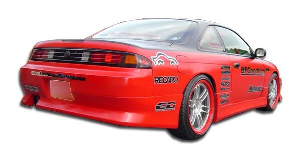 1995-1998 Nissan 240SX Duraflex V-Speed Rear Bumper Cover - 1PC - 101650