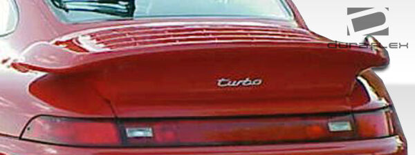 1995-1998 Porsche 911 Carrera 993 Duraflex Turbo Look Wing Trunk Lid Spoiler - 1 Piece