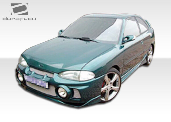 1995-1999 Hyundai Accent HB Duraflex Evo Front Bumper Cover - 1 Piece - Clearance Item