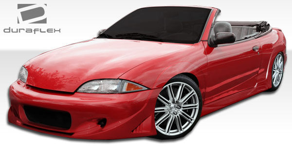 1995-1999 Chevrolet Cavalier 2DR Duraflex Millenium Wide Body Front Fender Flares - 2 Piece - Clearance Item