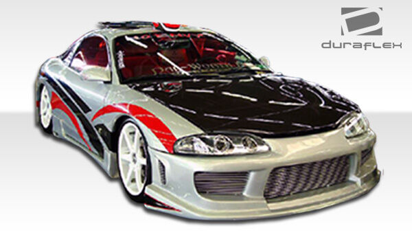 1995-1999 Mitsubishi Eclipse Eagle Talon Duraflex Kombat Side Skirts Rocker Panels - 2 Piece