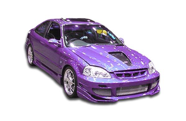 1996-1998 Honda Civic 2DR Duraflex AVG Body Kit - 4PC - 110397