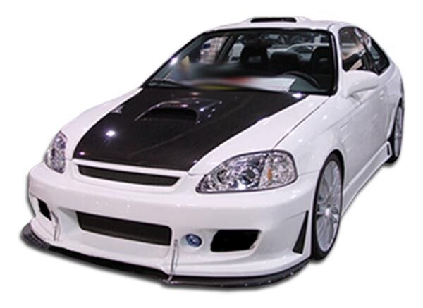1999-2000 Honda Civic Duraflex B-2 Front Bumper Cover - 1PC - 102086