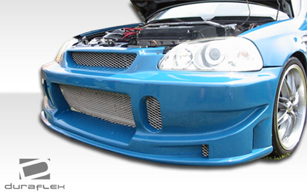 1996-1998 Honda Civic Duraflex Buddy Front Bumper Cover - 1 Piece