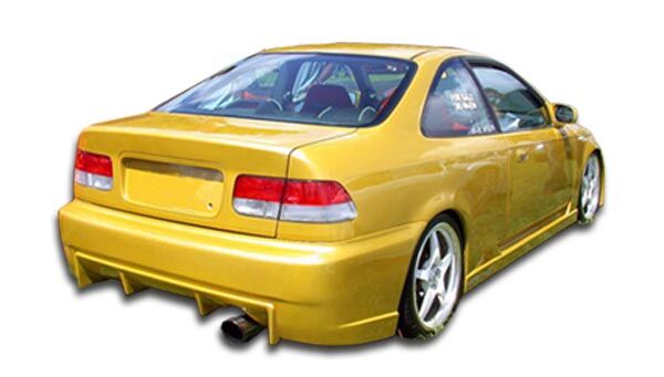 1996-2000 Honda Civic 2 / 4DR Duraflex Buddy Rear Bumper Cover - 1PC - 101737