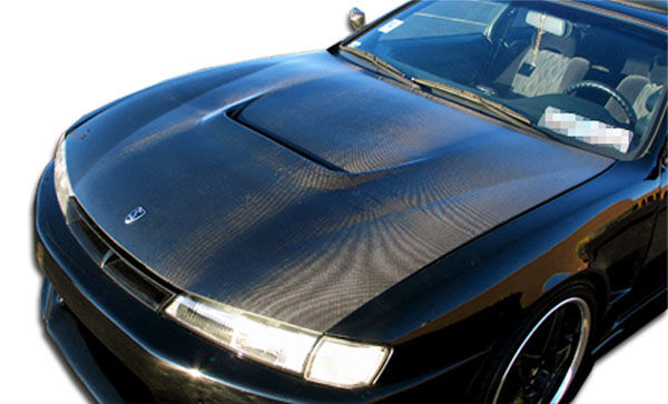 1997-1998 Nissan 240SX Carbon Fiber M-1 Sport Hood - 1 Piece - 103217