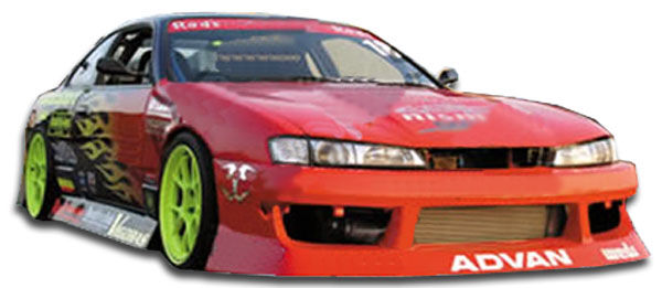 1997-1998 Nissan 240SX Duraflex V-Speed Body Kit - 4PC - 110880