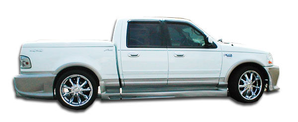 1997-2003 Ford F-150 4DR Duraflex Platinum Side Skirts Rocker Panels - 2PC - 101