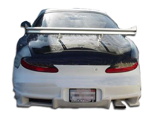 Duraflex Bomber Style Fiberglass/FRP Rear Bumper for 1997-1999 Hyundai Tiburon - 101855