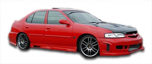 1998-2001 Nissan Altima Duraflex Spyder Front Bumper Cover - 1 Piece