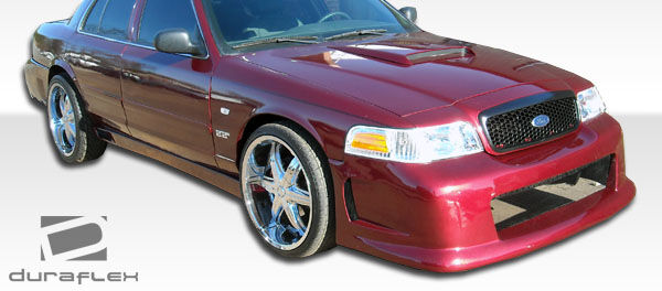 1998-2007 Ford Crown Victoria Duraflex GT Concept Front Bumper Cover - 1 Piece